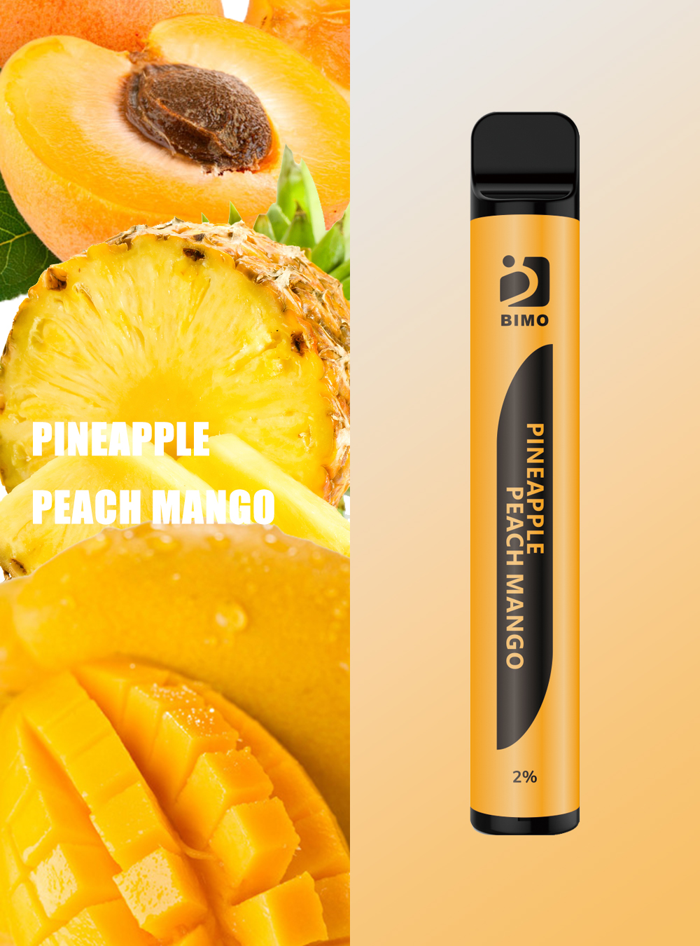 Pineapple peach mango