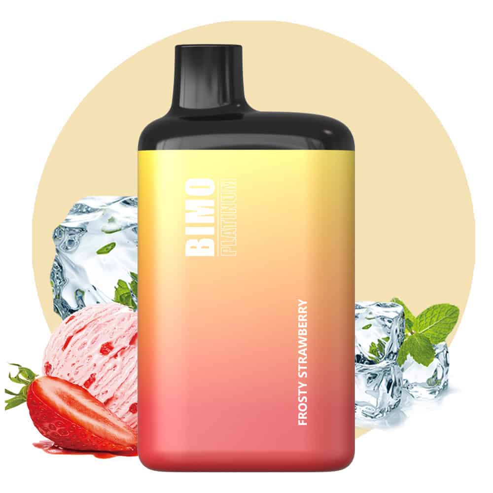 Frosty strawberry