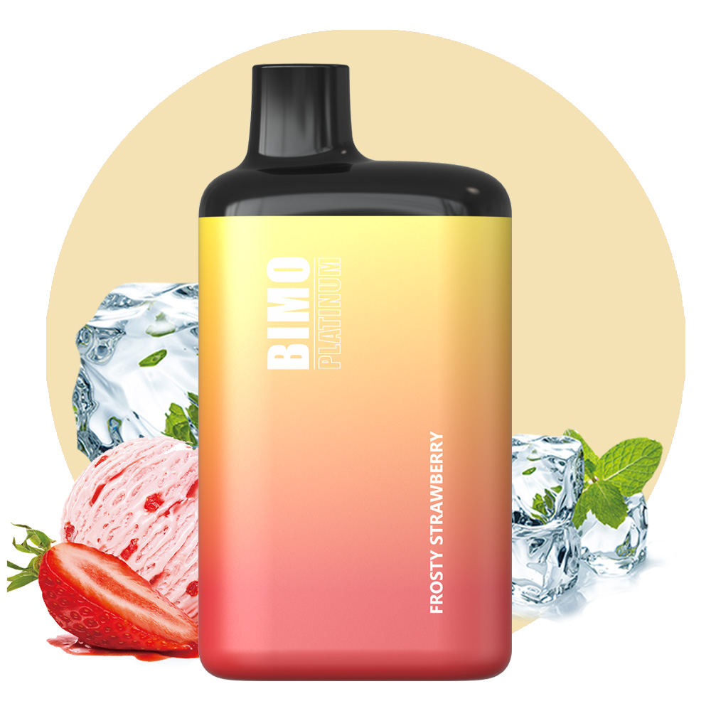 Frosty strawberry
