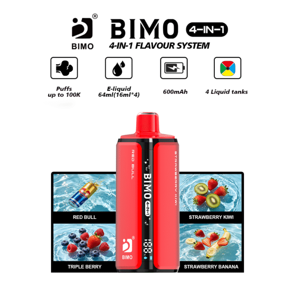 BIMO 4IN1 10K Puffs
