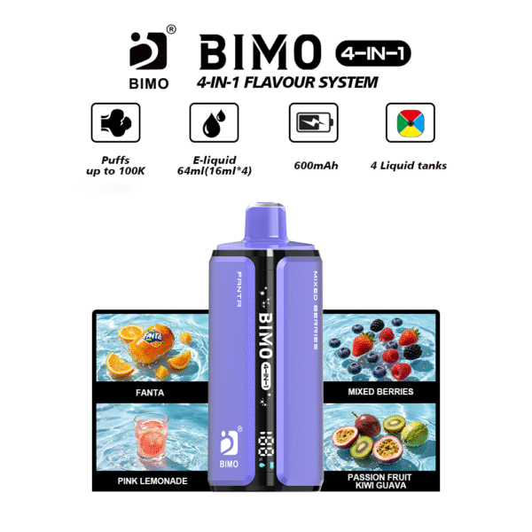 BIMO 4IN1 10K Puffs